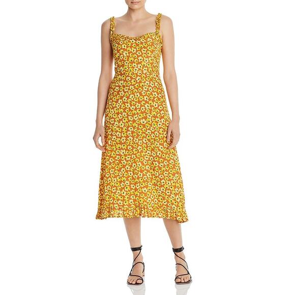 Faithfull the Brand Noemie Midi Dress - Picture 1 of 13